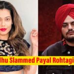 Sidhu Slammed Payal