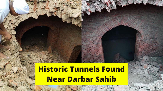 3 Large Historic Tunnels Found Near Sri Darbar Sahib In Amritsar