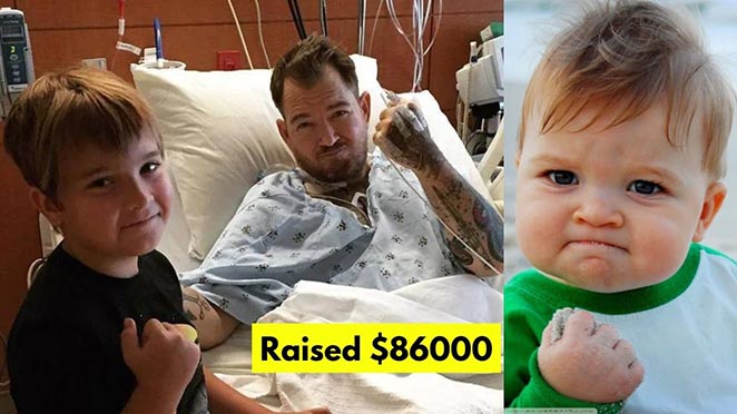 Sammy Griner aka ‘Success Kid’ Meme Boy Raise $86000 For His Father’s Treatment