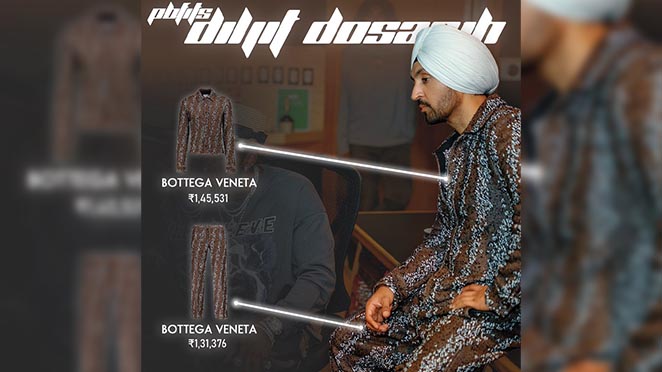 Can You Believe Diljit Dosanjh's Outfit Costs More Than 2 Lakh INR?