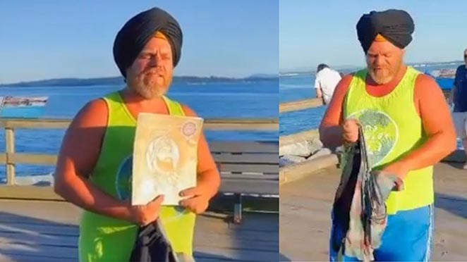 Have You Seen The Video Of A White Sikh Preaching Sikhism And The Life Of Shri Guru Gobind Singh Ji