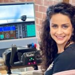 Actress Gul Panag Shares Pictures With A Simulator As She Practices Her Pilot Skills