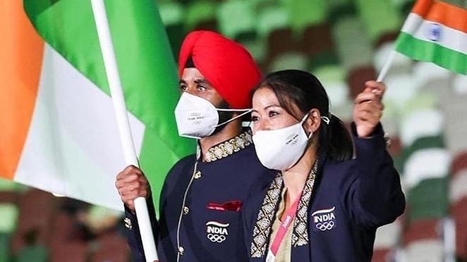 Manpreet Singh And Mary Kom Become The Flag Bearers Of The Indian Contingent At The Tokyo Olympics