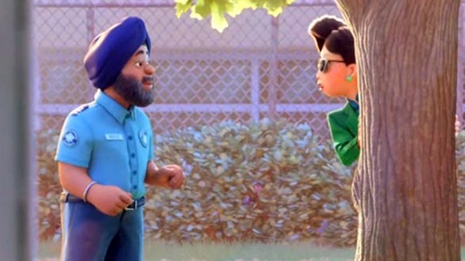 An Animated Singh With A Turban Features In A Disney Pixar Movie, 'Turning  Red', For The