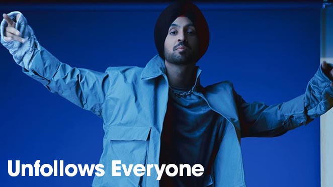 Just Before The Release Of Moon Child Era, Diljit Dosanjh Unfollows Everyone On Instagram