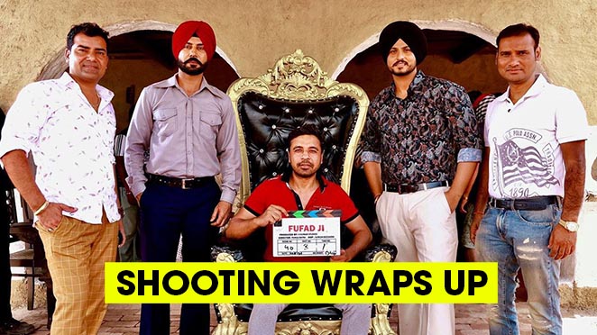 Shooting For Upcoming Punjabi Movie ‘Fufad Ji’ Wraps Up