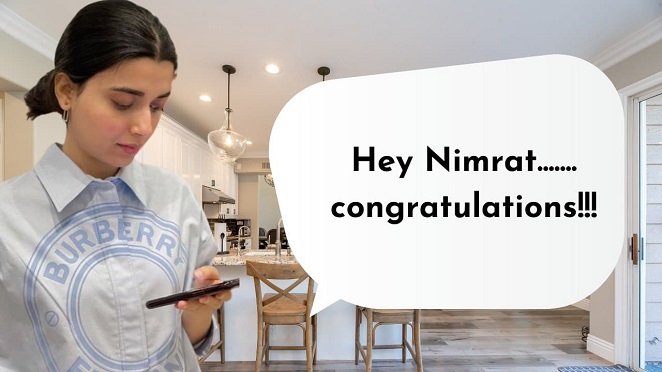 When Every School & College Friend Especially Texted Nimrat Khaira For This Special Reason