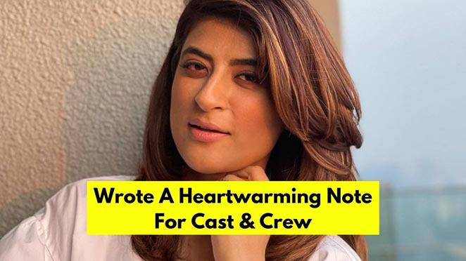 Tahira Kashyap Pens Down A Heartwarming Note For Cast And Crew Members Of Upcoming Film ‘Sharmaji Ki Beti’