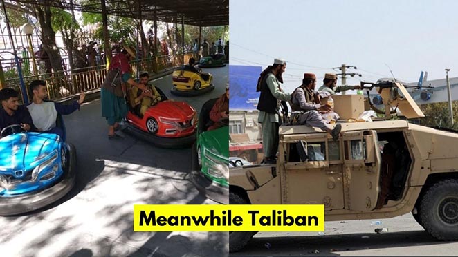 Captured Moments Of Taliban Doing These Activities After Taking Over Afghanistan Are Funny Yet Surprising
