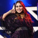 Afsana Khan Flaunts Her Sizzling Avatar In Gorgeous Multi Colored Shimmery Dress, Pictures Inside