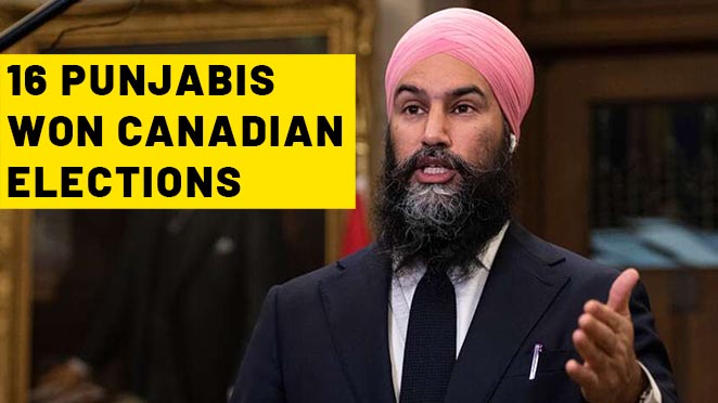 16 Punjabi Leaders Who Won The 44th Canadian Federal Elections