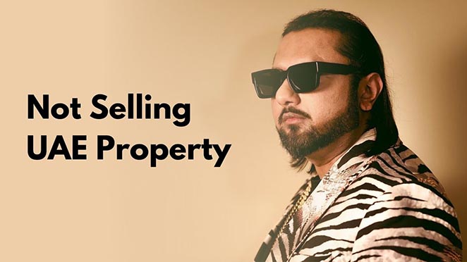 Yo Yo Honey Singh Confirms His Decision About 'Not Selling His UAE Property' To Court