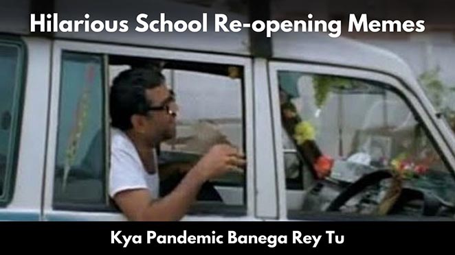 Netizens Feel For The Students & Shared Amazing And Funniest Memes As School Reopens Today