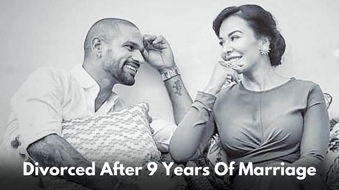 Indian Cricketer Shikhar Dhawan And Ayesha Mukerji Confirms Divorce After 9 Years Of Marriage