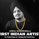 Sidhu Moosewala Becomes The First Indian Artist To Ever Perform At The Wireless Festival
