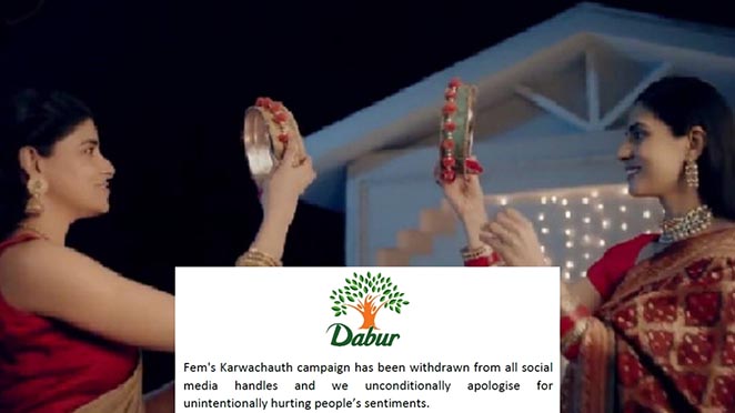 Dabur Withdraws Lesbian-Centric Karwa Chauth Ad After Madhya Pradesh Minister’s Warning