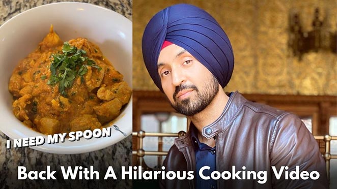 Diljit Dosanjh Is Back With A Hilarious Cooking Video, Shares Fun Moments With Alexa Too