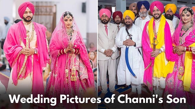 Glimpse From The Marriage Ceremony Of CM Channi’s Son Proves Simplicity Is The Best