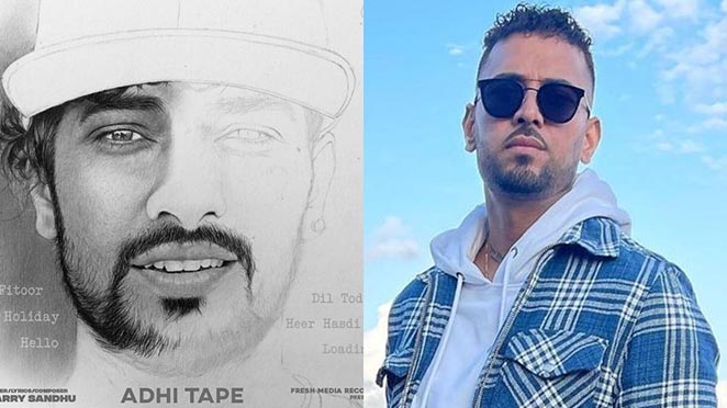 Adhi Tape: Garry Sandhu Uncovers The Poster And Tracklist Of His Upcoming Album