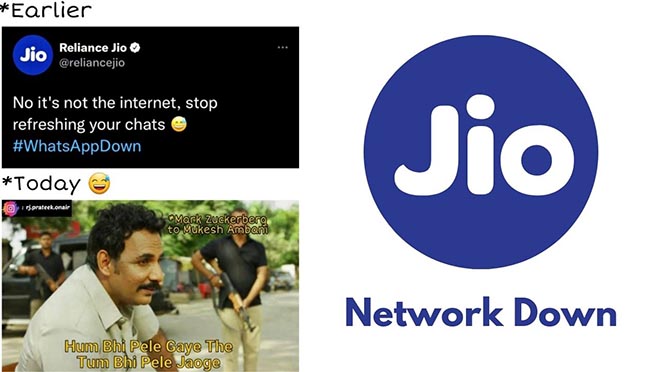 After Facebook Services Outage, Reliance Jio Network Joins The Party As It Goes Down For Users. Viral Memes Inside