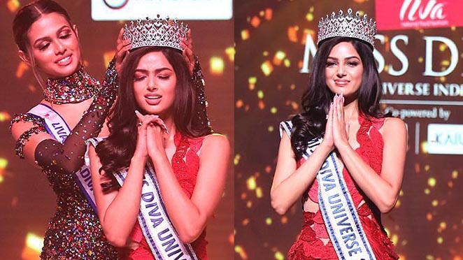Chandigarh&#39;s Harnaaz Sandhu Crowned As Miss Universe India 2021