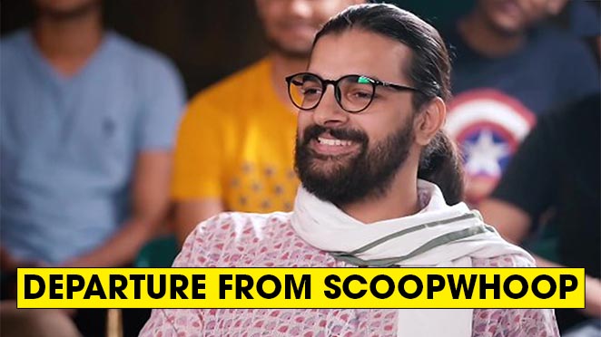 Samdish Bhatia Announces His Departure From Scoopwhoop Unscripted