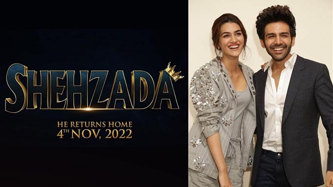 Kartik Aaryan & Kriti Sanon To Collaborate Again With Upcoming Film ‘Shehzada’. Release Date Inside