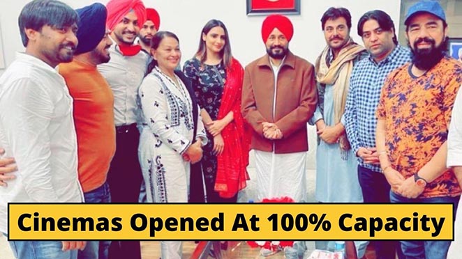 Cinemas In Punjab Are Now Opened At Their Full Capacity, Announces CM Channi