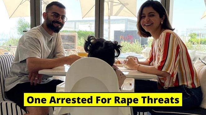 Hyderbad Engineer Arrested For Giving Rape Threats To Virsuhka’s Nine-Months-Old Daughter