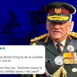 Former Pakistan Army Major Grieves The Loss Of Gen Bipin Rawat, Sets An Example For Both Nations