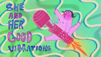 A Woman Addicted To Vibrator, Creates An Animated Film On The Story Behind How She Broke It!