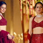 Sargun Mehta Gives Fans Hefty Dose Of Glam In Her Gorgeous Red Sequin Lehenga