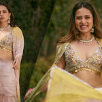 Sargun Mehta’s Multi-Embroidered Sharara Set Is Perfect Pick For Your BFF’s Wedding