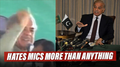 Do You Know Pakistan’s PM Shehbaz Sharif Hates Mics More Than Anything? Here’s The Proof