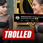 Uorfi Javed Brutality Trolled For Wearing Black See Through Cut Out Dress In Public!