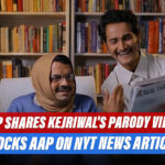 BJP Shares Parody Video Of Delhi CM Kejriwal, Mocks The AAP Over 'Rewari' Culture