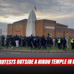 200 - Strong Mob Protests Outside Hindu Temple In UK’s Smethwick, Allegedly Chanting "Allahu Akbar"