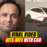 Bollywood Producer Kamal Mishra Hits Wife With Car After She Caught Him Cheating! VIRAL VIDEO