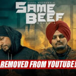 Bohemia & Sidhu Moosewala’s Same Beef Removed From YouTube Due To Copyright By J. Hind