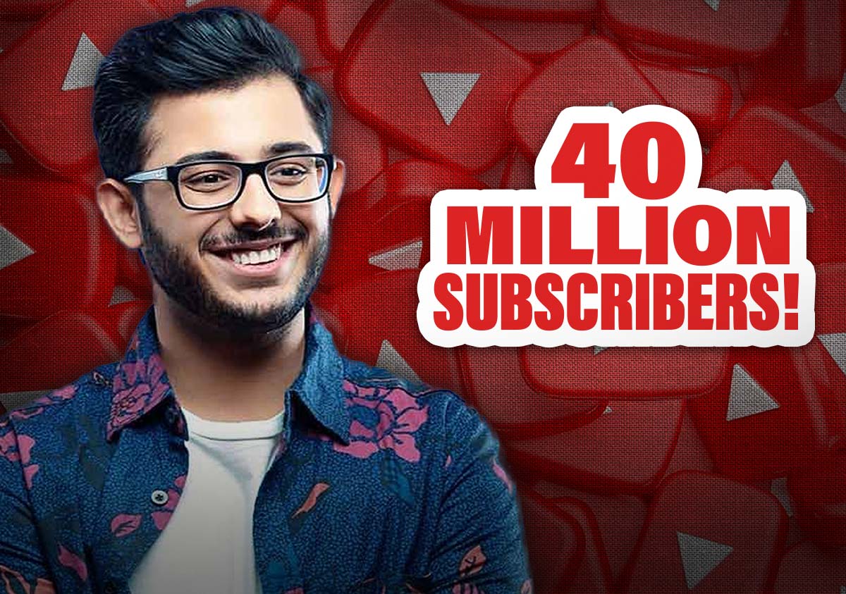 Carry Minati: First Indian to cross 40 million Subscribers On YouTube