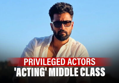 "Privileged Actors 'Acting' Middle Class In Public"; Vicky Kaushal Shares His Opinion On This