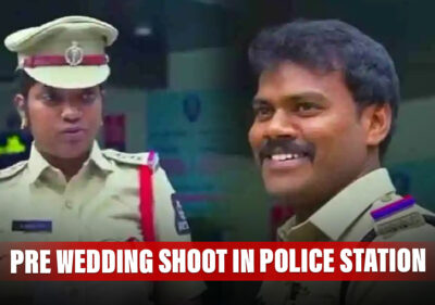 Cop Couple In Hyderabad Shoot Pre Wedding Video In Police Station; Here's How The IPS Reacted