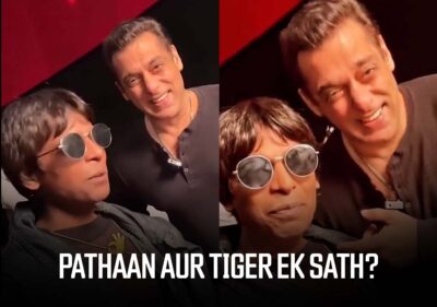SRK’s Fan Imitates Pathaan As He Makes A Video With Salman; Check His Reaction