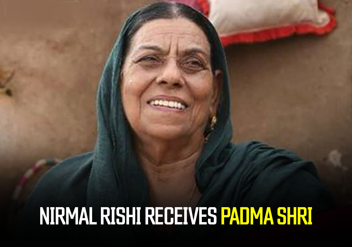 Punjabi Veteran Actor Nirmal Rishi Receives Padma Shri Award
