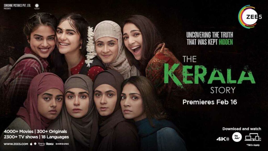 ZEE5 Global In A Bold Move Takes Up The Digital Rights Of ‘The Kerala Story’; The Hard-hitting, Theatrical Sensation To Release On ZEE5 Global On 16th February