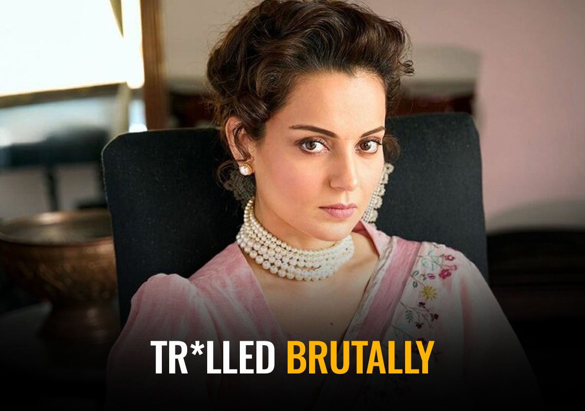 Kangana Ranaut Trolled As She Said She Doesn't Eat Meat Or Beef