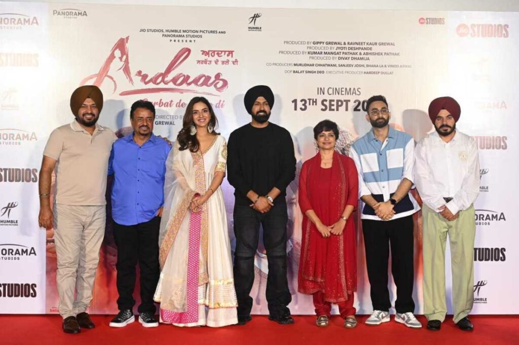 Jio Studios, Humble Motion Pictures and Panorama Studios unveil the trailer of Punjabi superstar Gippy Grewal’s third instalment of the popular Ardaas series, Ardaas Sarbat De Bhale Di