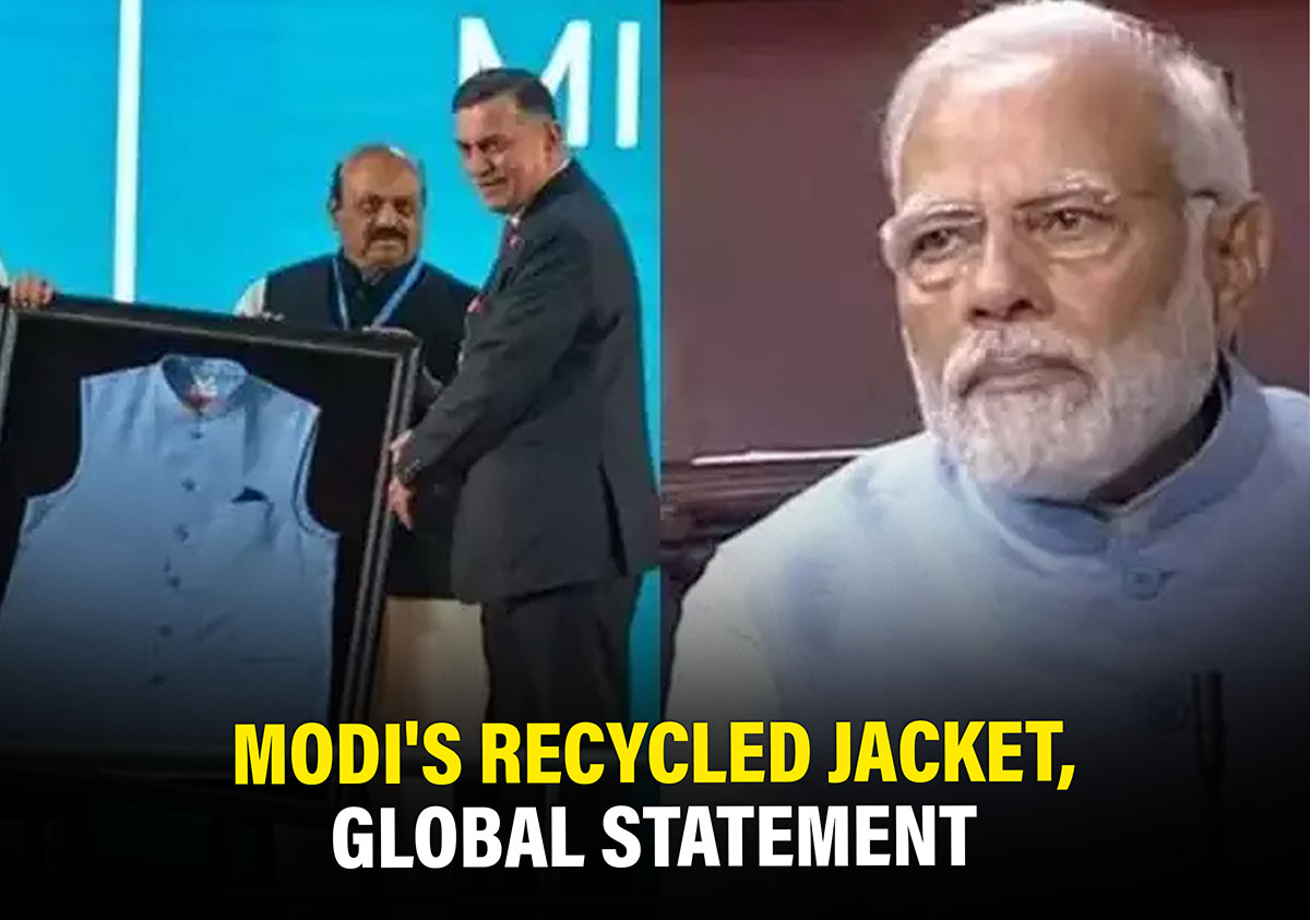 PM Modi’s Recycled Jacket Sparks Global Talk on Fashion and Eco ...