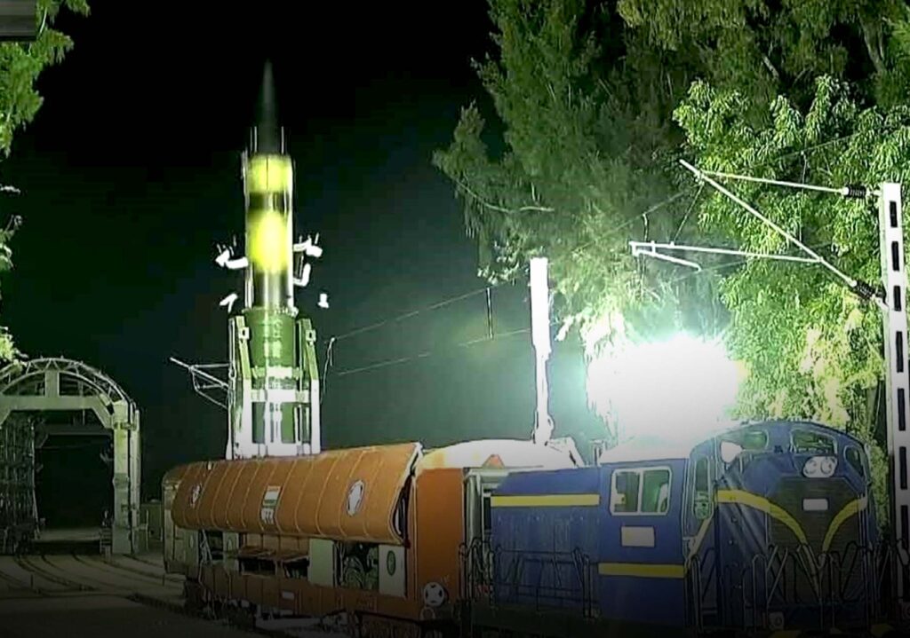 DRDO conducts successful Agni-Prime missile test from rail-based launcher