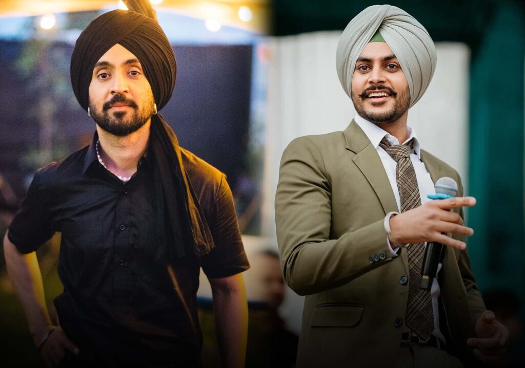 Diljit Dosanjh prays for Rajvir Jawanda during Hong Kong concert